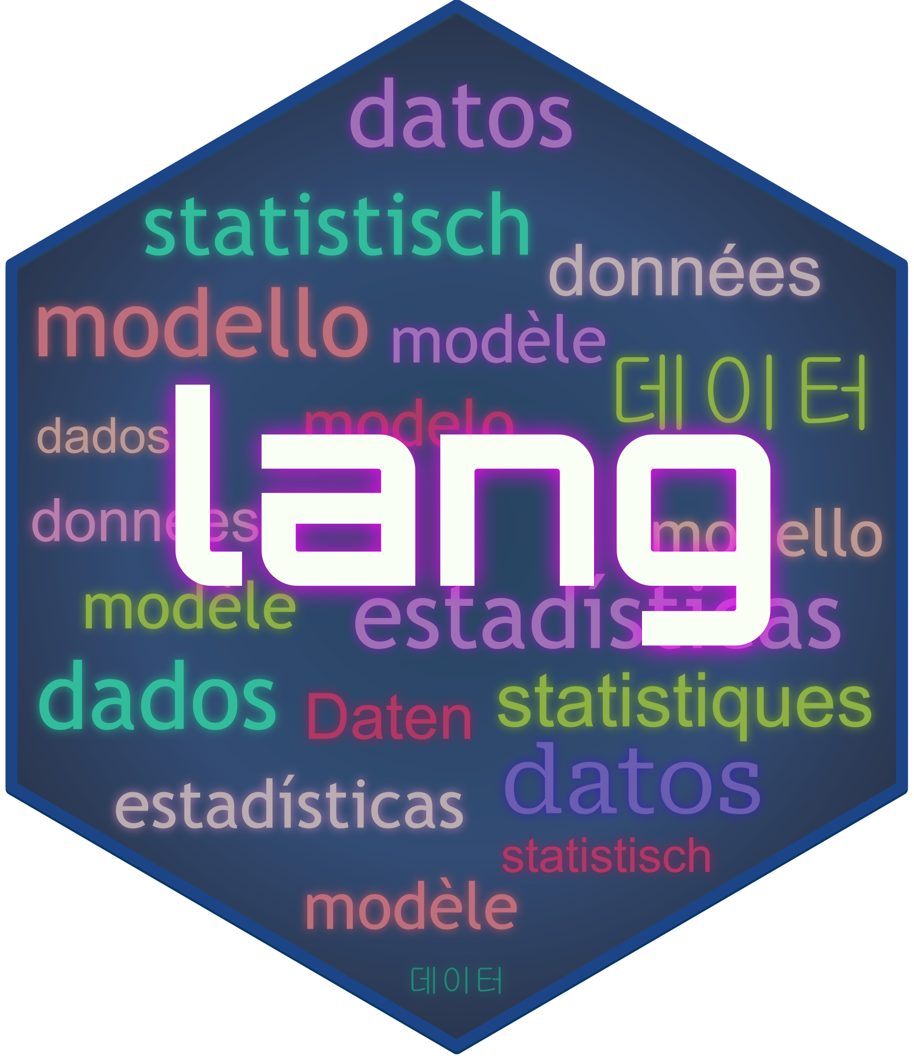 lang's hex logo